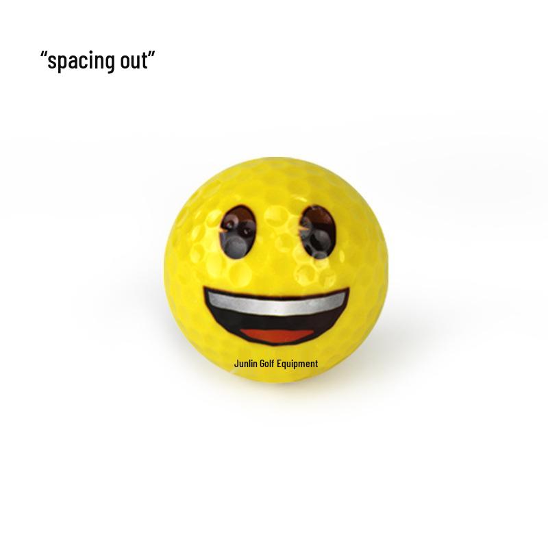 

Подарочный набор для гольфа: 12 двухслойных тренировочных мячей с 6 дизайнами, доступны настраиваемые логотипы