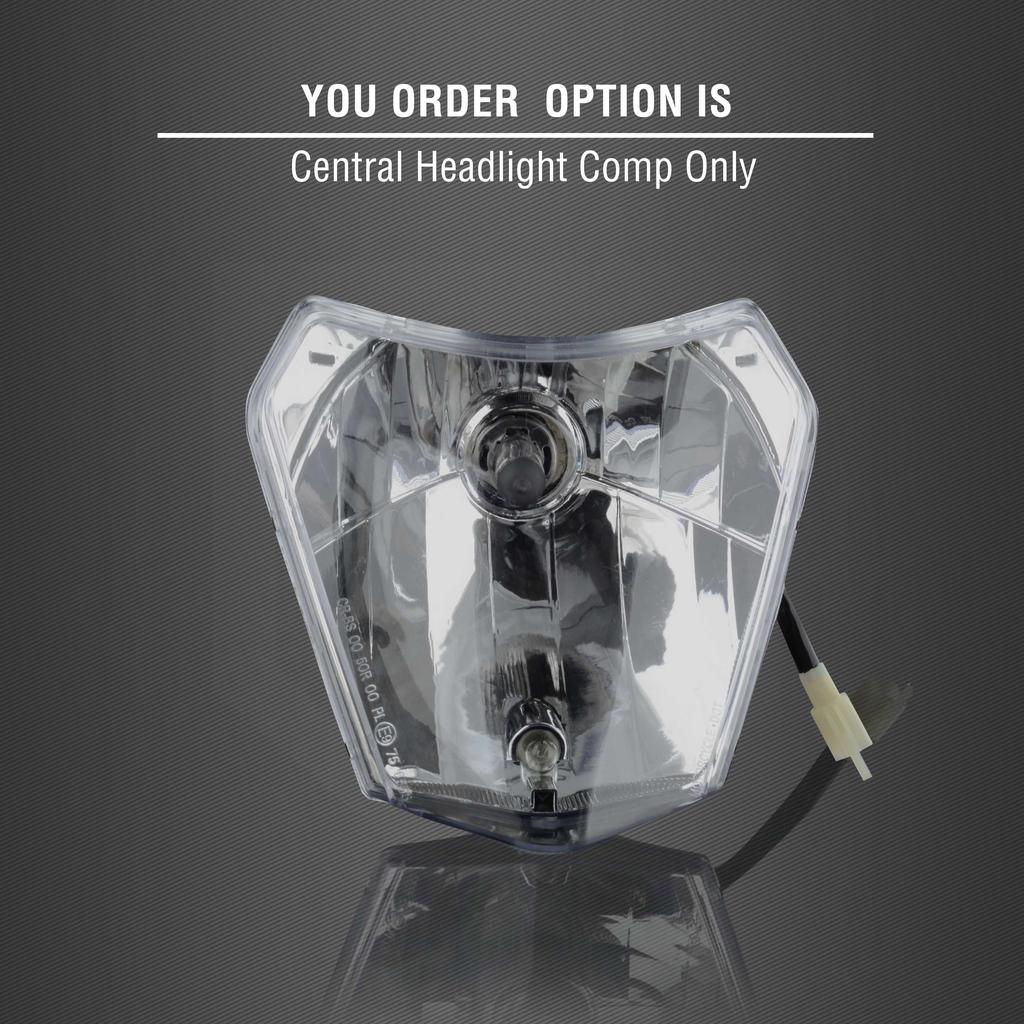 Headlight Headlamp With Sticker For KTM SX F EXC XCF SMR 2014 2015 2016 Motorcycle Dirt Bike MX Enduro Supermoto