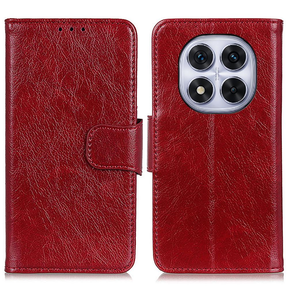 Etui dla Xiaomi Redmi Note 14 Pro 4G Tekstura Nappa Skóra Licowa Portfel Pokrowiec na Telefon