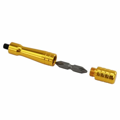 SK11 (SK11) Angle driver curved head 56mm 6.35mm hexagonal shaft with 35mm double-ended bit ADK-007