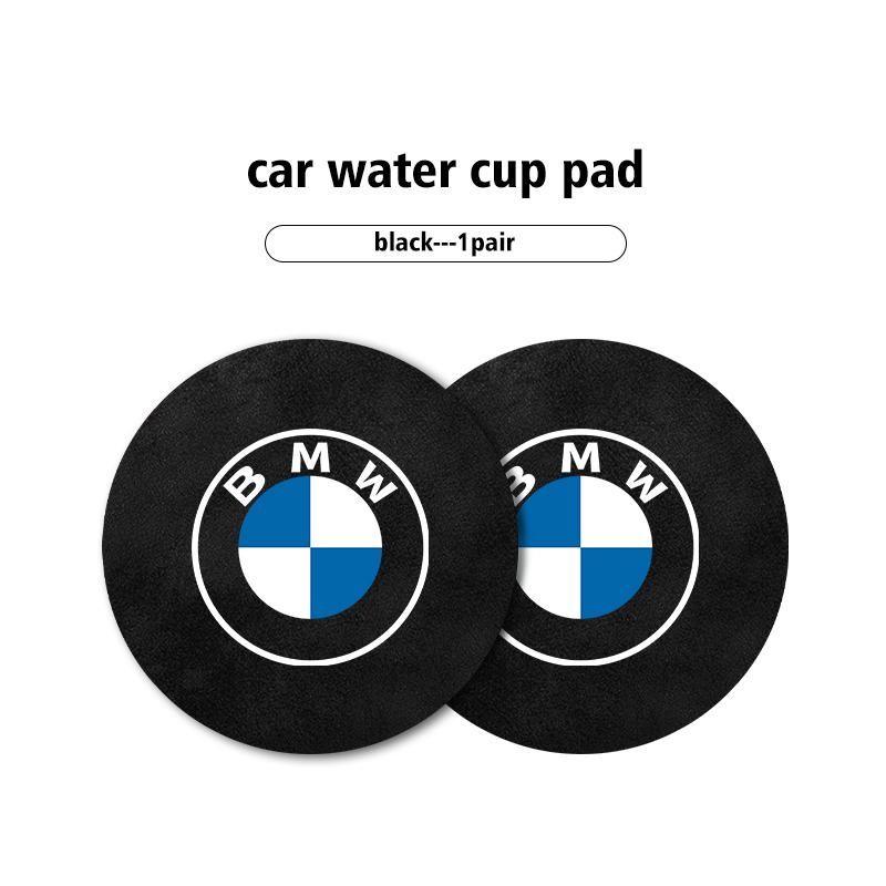 

2pcs Car Coaster Water Cup Bottle Holder Anti-slip Pad Mat For BMW E46 E90 E60 F10 E39 F30 E36 E87 E90 E30 E53 F31 E92