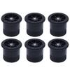 6 Pcs Variable Arc Nozzles Radius Sprinkler Heads Pop-up Sprinkler Replacement Nozzle Adjustable 0-360 Degrees Full Circle Pattern