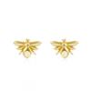 Elegant European & American Hot-Selling Pearl Butterfly Heart Dangle Studs