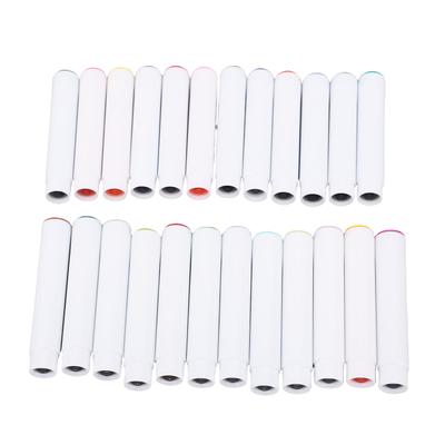 24 Pièces Cartouches d'Encre pour Marqueurs Écriture Lisse et Ininterrompue Encre pour Marqueurs à Séchage Rapide Recharges