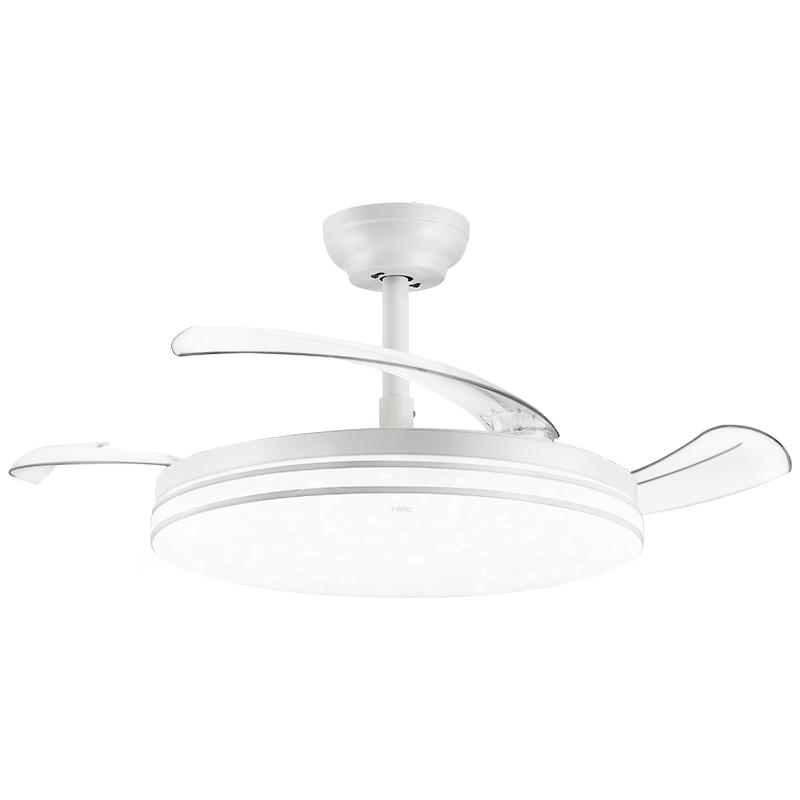 NVC 42-inch Starry Sky LED Ceiling Fan Light, Full Spectrum, High CRI