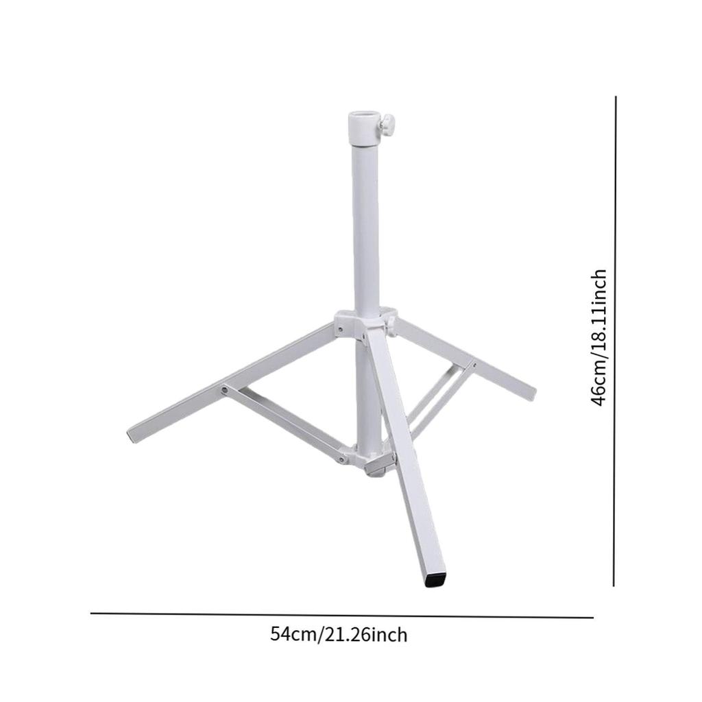 Beach Umbrella Stand Base Multipurpose Heavy Duty Support White Umbrella Base Holder for Garden Beach Outside Summer Beach Yard