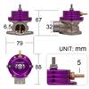 Universal New Type-S Turbo Blow off Valve Adjustable 25psi BOV Blow dump/Blow off adaptor
