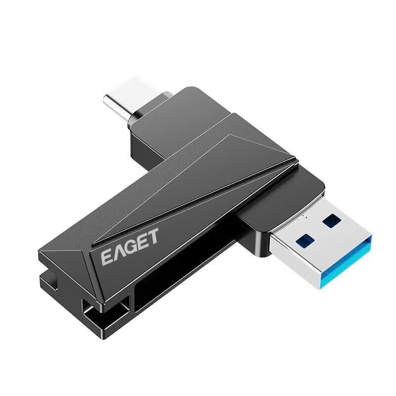 EAGET CF68 256GB Dual-Interface USB 3.2 Type-C Flash Drive