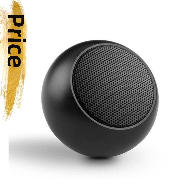 Metal Card-Insertable Bluetooth Mini Speaker with Subwoofer