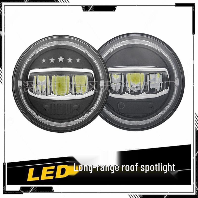 Wrangler 7" LED Headlight with DRL - High/Low Beam Super Bright Driving Light