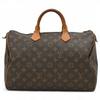 Auth Monogram Speedy 35 Boston Bag Brown PVC M41524 Lv9938ng