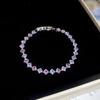 Zircon Round Minimalist Fashion Bracelet For Women Gift Wefare
