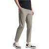 Fila White Series Comfortable Casual Simple Solid Color Basic Woven Pants Men Bottoms Gray-Brown F11M523801F-GY