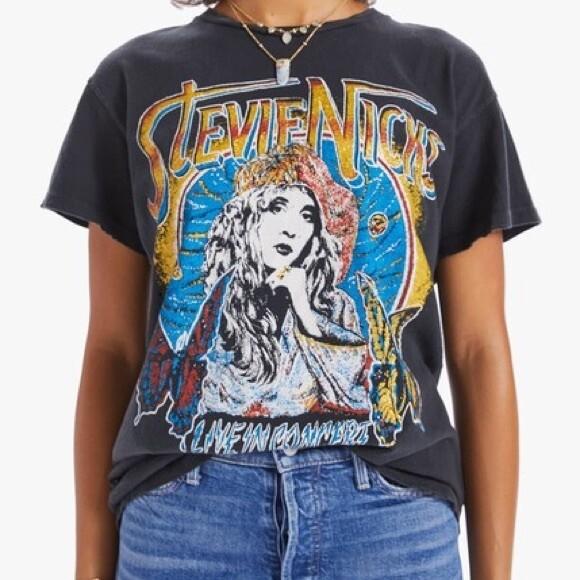 Stevie Nicks Shirt Stevie Nicks Black Unisex T-shirt S5XL Reprint VM9224 S