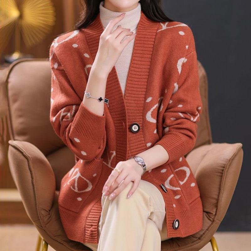 Sweaters Coat Oversized Cardigan for Women Winter Vintage Loose Long Sleeve Knit Cardigan Hooded Sweaters Jacket