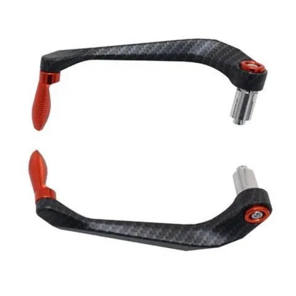 Aluminum Handlebar Brake & Clutch Lever Universal Horn Protector Brake Protector Motorcycle оранжевый