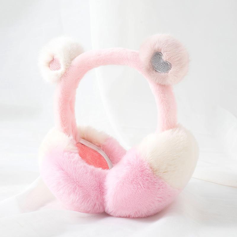 

2026 New Style Women s Warm Earmuffs for Winter - Cute Ear-Shaped, Plush, Stylish, Cold-Proof Ear Coverings