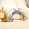 12*12cm Display Portable High Transparency Cute Doll Storage Bag Fashion Accessories Circular Design Pendant 9 Colors