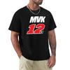 Maverick Viales MVK 12 T-Shirt Lässiger Street Style Kurzarm-T-Shirt