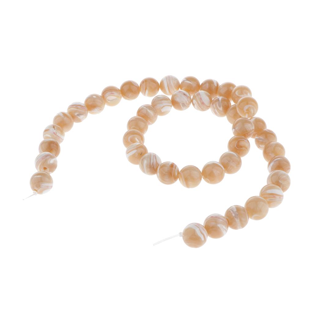 Of Shell Gemstone Natural String Stone Beads For Jewelry Diy 6mm 63pcs