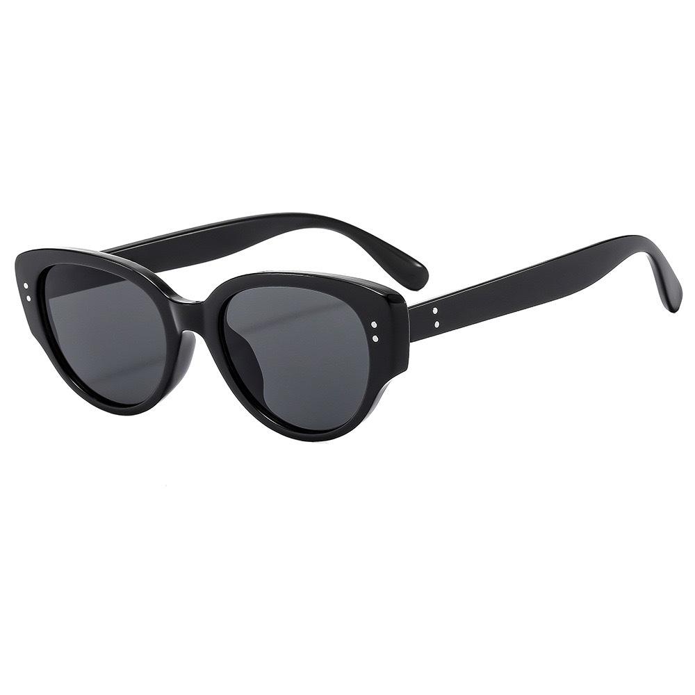 Retro cat eye sunglasses sunscreen sunshade premium new ultraviolet oval myopia polarized sunglasses