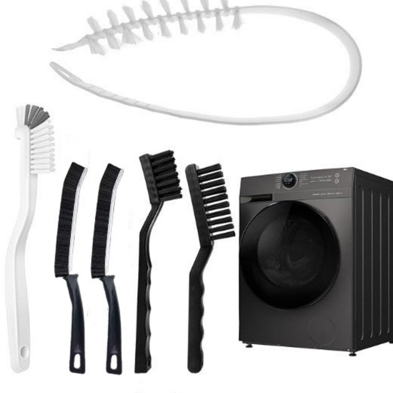 

Cleaning Brush - For Washing Machine, Window Tracks, Bathroom & Kitchen One Size чёрный