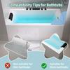 Suction Cup Shower Waterproof Barrier Washbasin Water Baffle  Bathroom Bathtub Washbasin