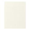 MIDORI Minimalist Brown Letter Set with Envelopes