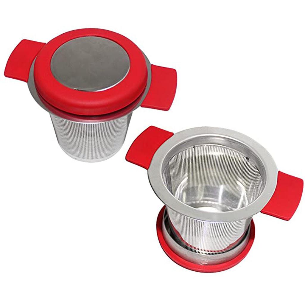 Kitchen Utensils Tea Strainer with Lid