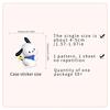 50 Cartoon Cinnamoroll Waterproof Stickers for Guitar, Notebook, Luggage, DIY.