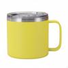 14oz Stainless Steel Coffee Mug Double Walled Vacuum Insulated with Handle Keeps Drinks Warm &