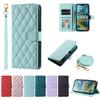 VIVO Lederhülle: Magnetisches Flip-Cover mit Kartenfächern für Samsung, Xiaomi, Huawei, iPhone