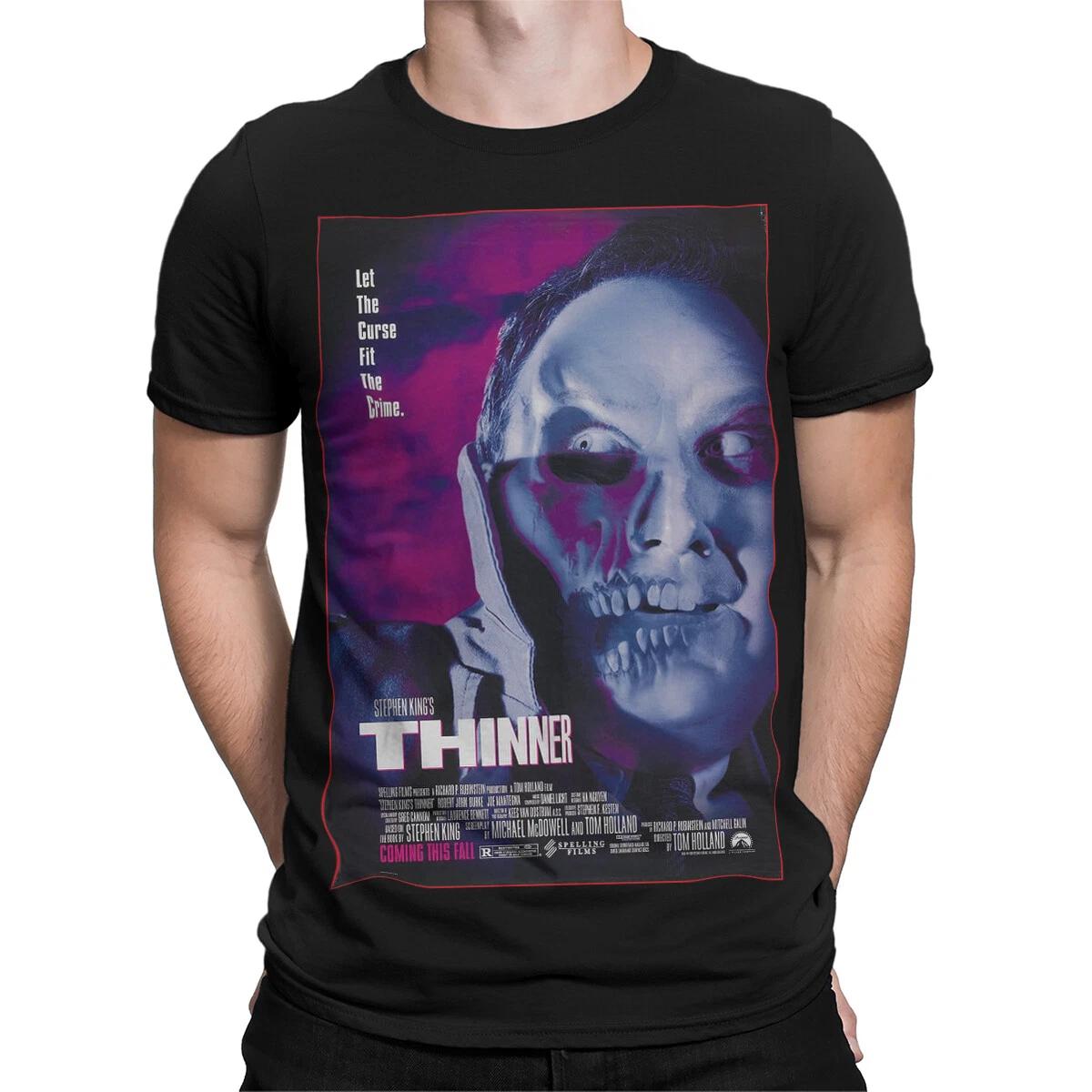 

Stephen Kings Let The Curse Crime Horror Movie Entertainment Mens T Shirt Womens XL