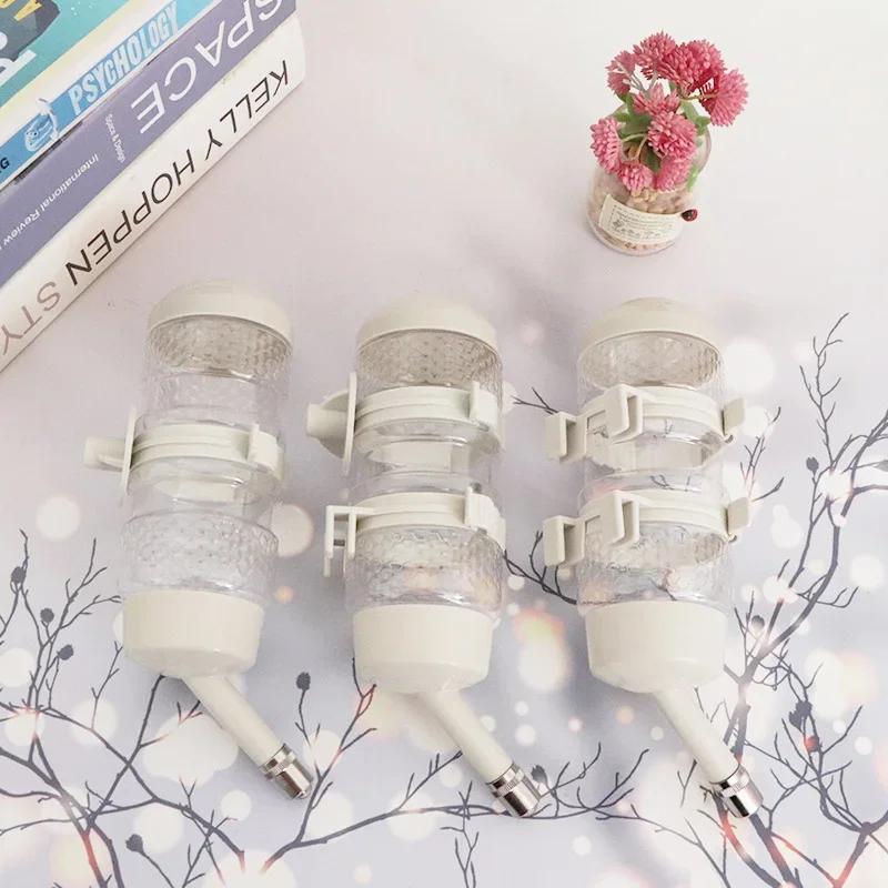 Dogs Drinker Plastic 500ml Water Bottle Dispenser Feeder Hanging Pet Puppy Feeder The Ball Type Hanging Drinking Bottle
