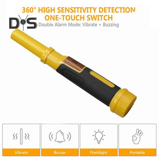 Multifunctional Handheld Underwater Metal Detector IP68 Waterproof Portable Pulse Pinpointer Induction Metal Detector