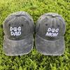 Outdoor Sport Baseball Caps Summer Fashion Letters DOG DAD DOG MOM Embroidery Adjustable Gorra Caps Bone Hats