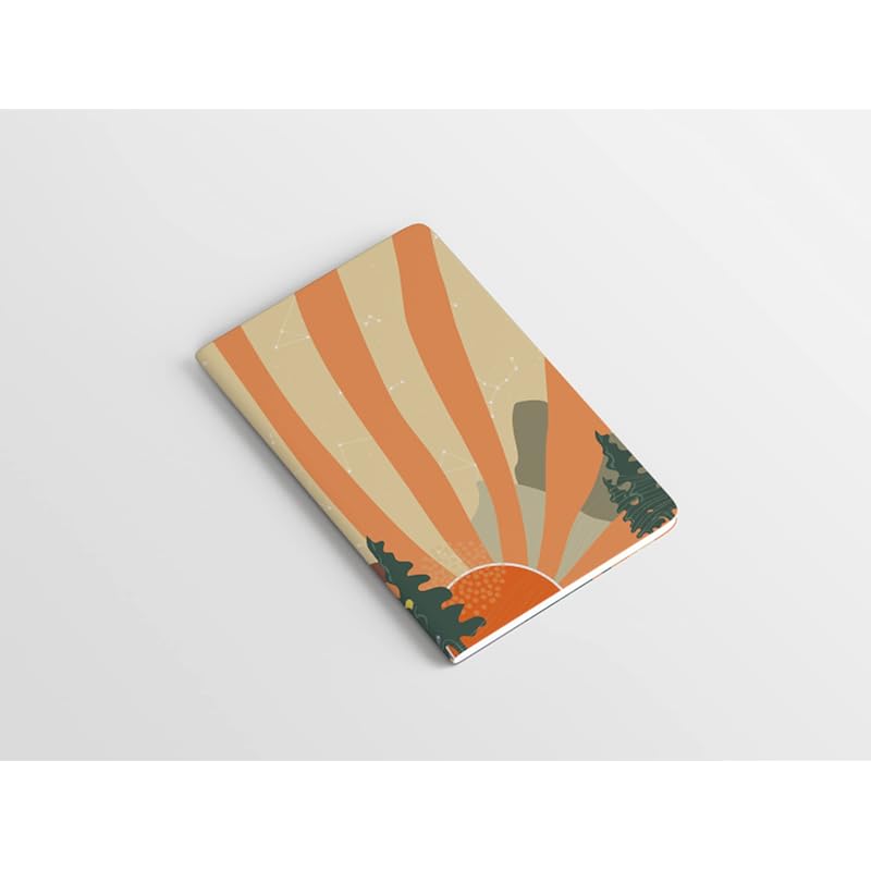 Factor Notes Notebook: 90 Gsm, B6, Ruled, 112 Pages Journal Diary (Rise & Shine)