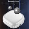 Transparent Earphone Case for Samsung Galaxy Buds 4/4 Pro TPU Cover with Keychain for Galaxy Buds 4 Case with Anti-loss Strap