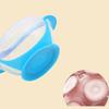 Infant Feeding Bowl Strong Suction Base with Temperature Sensing Spoon Safe for Baby Learning To Eat Independently