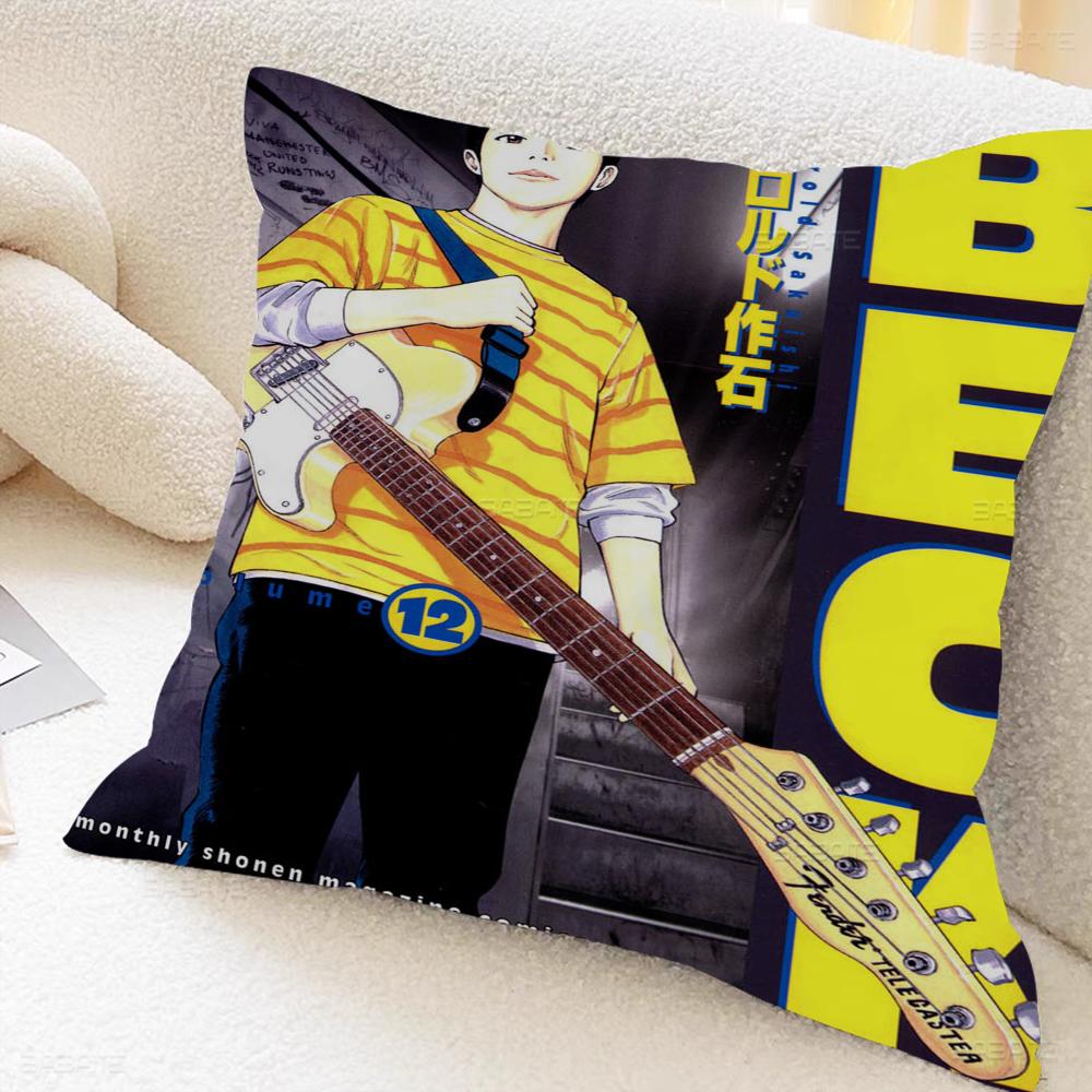 Classic Hot Anime BECK Pillowcase Toon Gift Cushion Cover Bedroom Home Sofa Chair Seat Decor Pillow Case