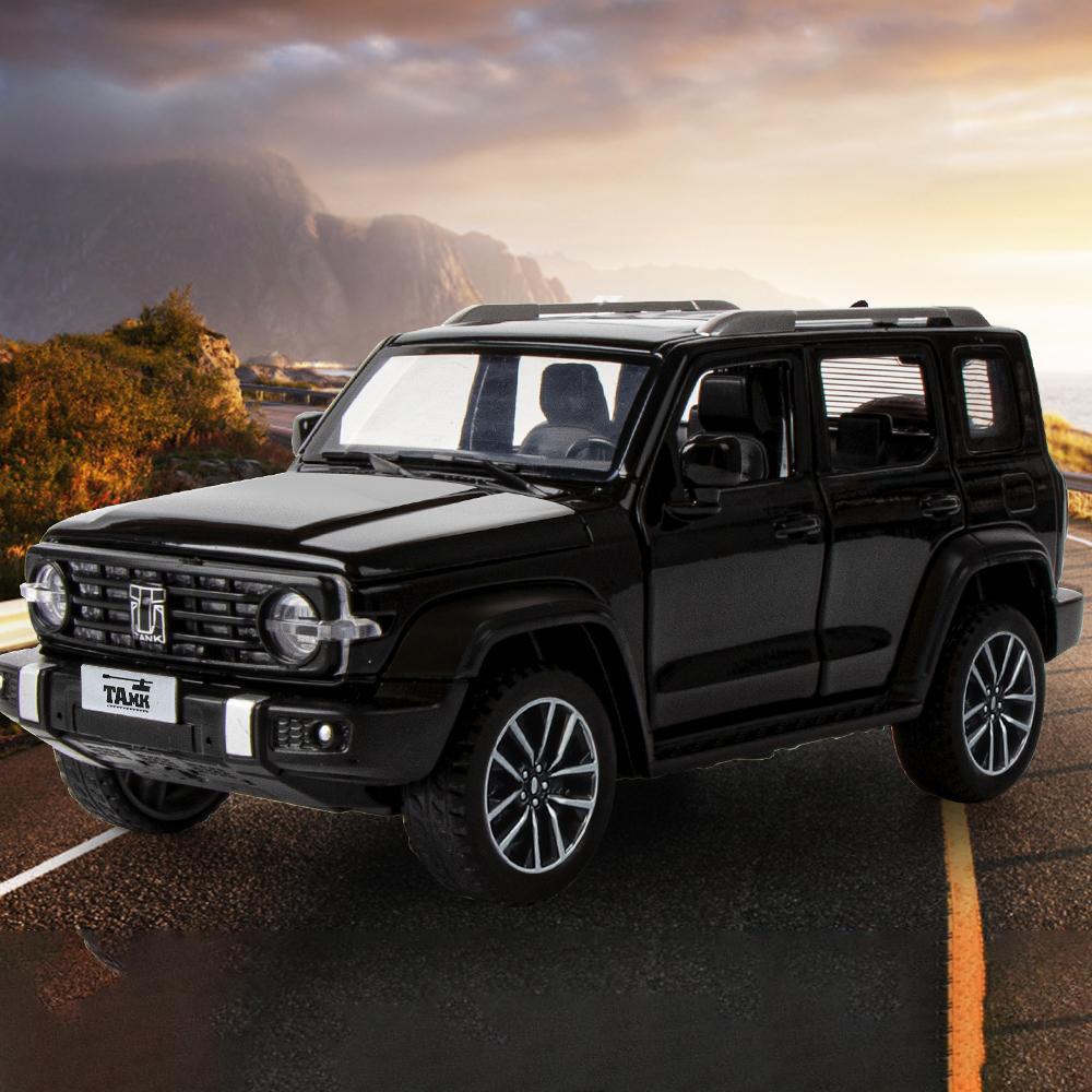 1:32 Tank 300 Explorer Off Road SUV Alloy Metal Diecast Model Car Sound And Light Children Games With Friend Holiday Gifts Boys