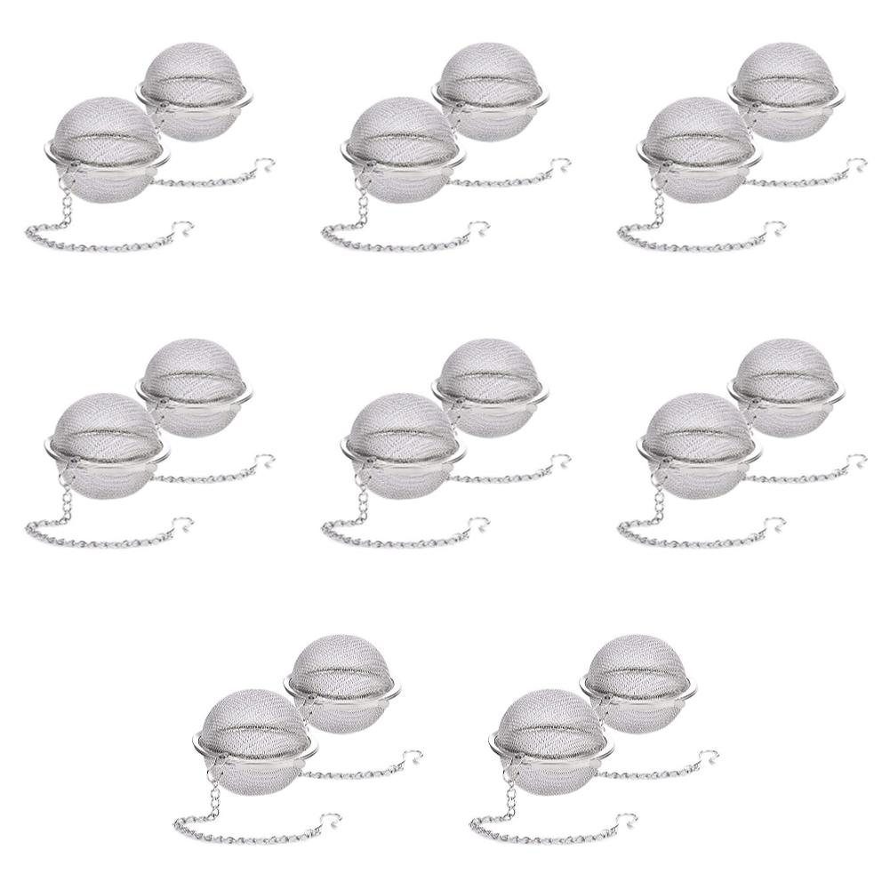 20-2pcs Stainless Steel Tea Ball 2.3Inch Mesh Tea Infuser Strainers Premium Tea Filter Tea Interval Diffuser For Loose Leaf Tea