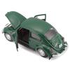 Maisto 1/24 scale diecast Volkswagen Beetle 1973 Green, Finished Model, 31926 GN