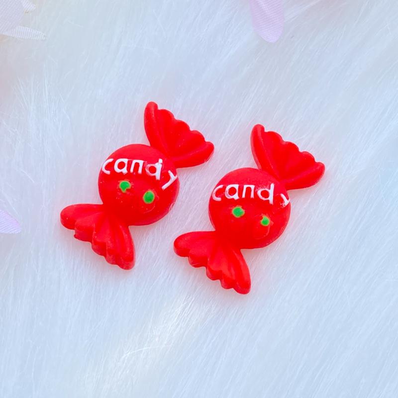 10 Stück Neue Gemischte Süße Cartoon Süßigkeiten Flache Rückseite Harz Scrapbooking DIY Schmuck Handwerk Dekoration Zubehör
