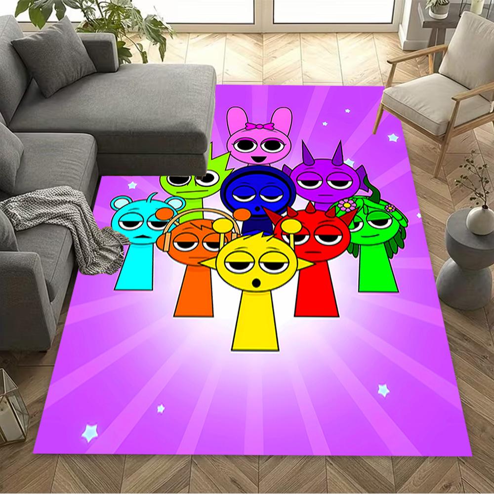 Sunny Bunnies Forever Friends Carpet Design for Hallway Playrooms Bedrooms Game Room Antislip Carpet Office home decor Perfect Gift for Women/Men