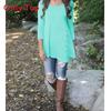 Womens Long Sleeve Casual Shirt With Loose Fit For Daily Wear