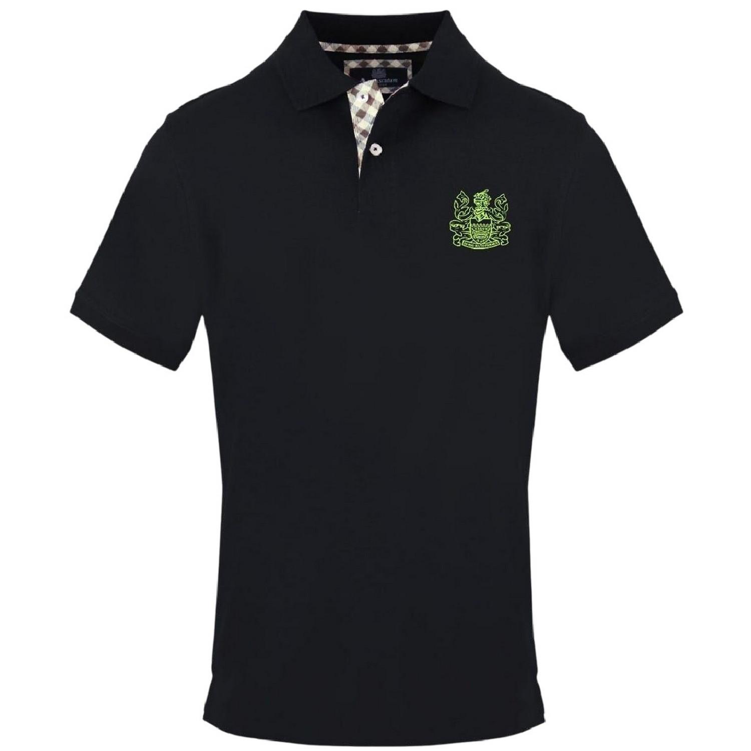 Burberry Heren Polo met Kraag en Korte Mouwen M zwart