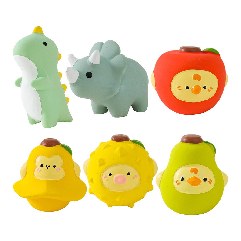 Squeaky Latex Dog Toys - Durable Chew Resistant Pet Toys for Interactive Training, Self-Entertainment & Boredom Relief,