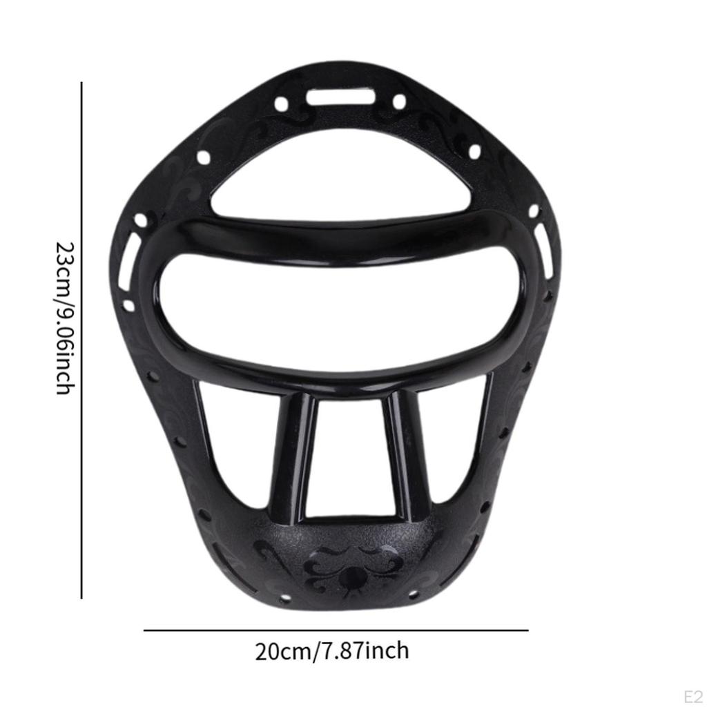 Karate Sparring Face Shield Boxing Cover Gym Mma Taekwondo Detachable Mask Facial Guard for