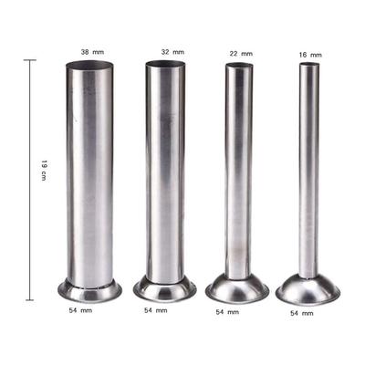 Tubes de remplissage pour saucisses, 165mm/6.5 pouces, Tubes de remplissage universels et durables